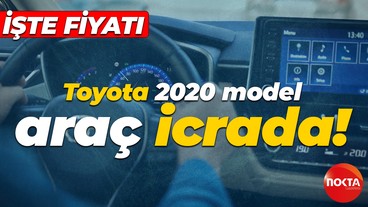 Kocaeli’de 2020 model Toyota araç icrada! İşte fiyatı