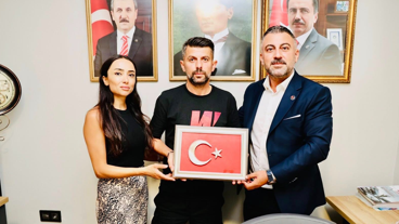 Şenol Akın’dan Sedat Sözen’e dost ziyareti