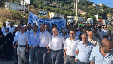 Dilovası Sivil Toplum Platformu'ndan basın açıklaması: Halkın sahili halka açılsın