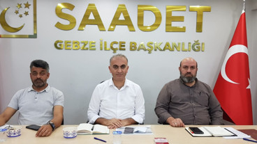 Saadet Partisi Gebze'den emlak rayiç bedeli eleştirisi