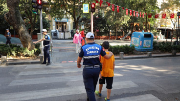 Zabıta ekiplerinin okul mesaisi başladı... Yollar daha güvenli