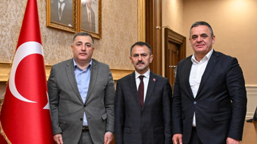 Hizmet-İş Sendikası Genel Başkan Yardımcısı İdris Ersoy’dan, Vali Aktaş’a ziyaret