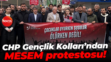 CHP Gençlik Kolları’ndan MESEM protestosu!