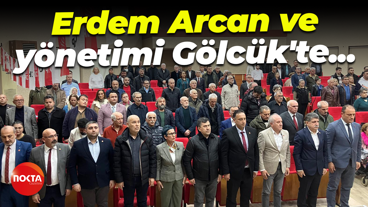 Erdem Arcan ve yönetimi Gölcük'te yetki belgesi verdi