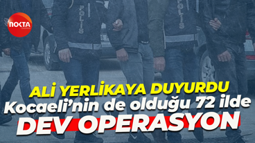 Ali Yerlikaya duyurdu... Kocaeli'nin de aralarında olduğu illerde dev operasyon!
