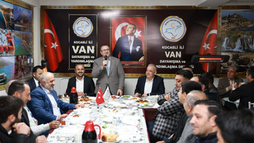 Sertif Gökçe'den Kocaeli Vanlılar Derneği’ne ziyaret