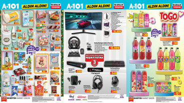 A101 18 Aralık 2025 Perşembe Aktüel Ürünler Gaming Direksiyon Seti, Cam Temizleme Robotu Geliyor