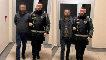 Aranan iki kişi yakalandı