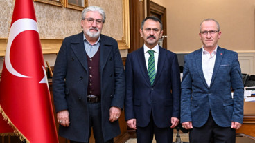 Fatih Bat ve Burhan Demiral’dan, Vali İlhami Aktaş’a ziyaret