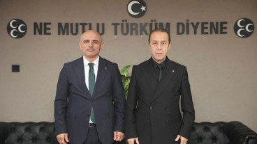 Şener Söğüt'ten Kamil Akın'a 'hayırlı olsun' ziyareti