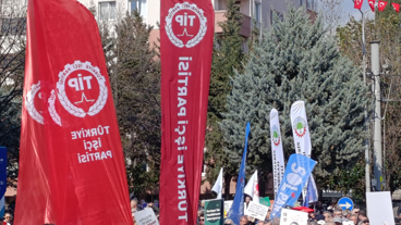 Sol partilerden Özgür Özel mitingine destek