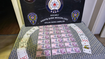 Kumarbazlar yine masada yakalandı!