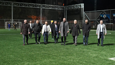 MHP'de ilçeler arası futbol turnuvası sürüyor