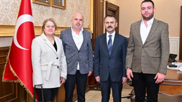 Murat Yıldıztekin, İlhami Aktaş’ı ziyaret etti