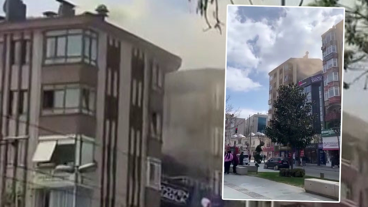Kocaeli'de 7 katlı binada çıkan yangın paniğe neden oldu!