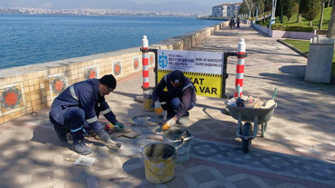 Değirmendere'de yoğun mesai