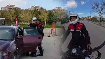 Kalp krizi geçiren vatandaşın imdadına jandarma yetişti