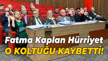 Fatma Kaplan Hürriyet o koltuğu kaybetti!