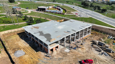 Gebze İtfaiye Hizmet Binası’nda ilerleme yüzde 60'a ulaştı