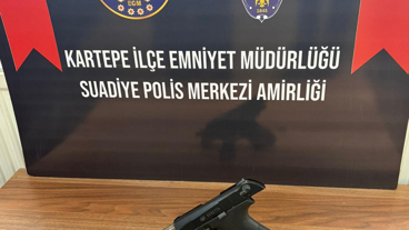 Araçtan silahla ateş açan şahıslar yakalandı!