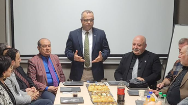 Milli kuruluşlardan yeni başkan Prof. Dr. Tahir Serkan Irmak'a hayırlı olsun ziyareti