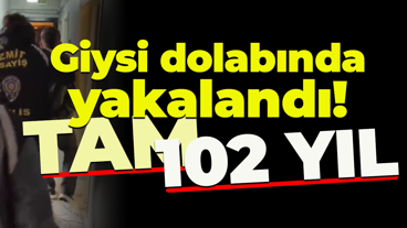 Giysi dolabında yakalandı! Tam 102 yıl...