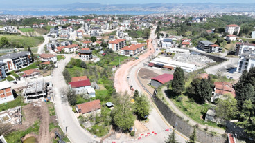 Başiskele’de üstyapı çalışmaları hız kesmeden devam ediyor!