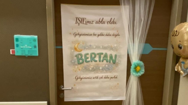Demirel ailesinin mutlu günü: Bertan bebek dünyaya geldi