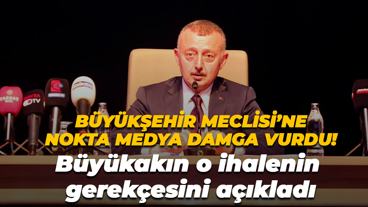 Kocaeli Büyükşehir Meclisi’ne Nokta Medya damga vurdu! Büyükakın o ihalenin gerekçesini açıkladı