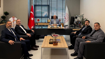 MHP heyetinden Başhekim Bahri Elmas’a ziyaret