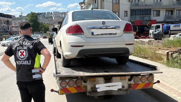 Korsan taksiciye 100 bin lira ceza!