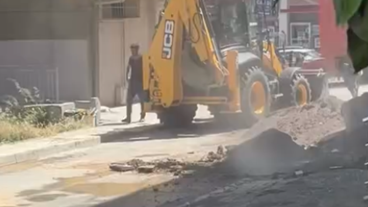 Çayırova’da doğalgaz borusu patladı!