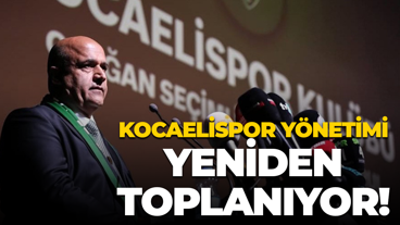 Kocaelispor yönetimi 15 Haziran’da yeniden toplanıyor: Gündem gelir projeleri