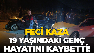 Kocaeli'de feci kaza: 19 yaşındaki genç hayatını kaybetti!