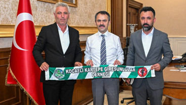 Kocaeli Kartepe Giresunlular Derneğinden İlhami Aktaş’a davet