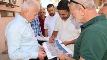 Karamürsel Belediye Başkanı Ahmet Çalık, altyapı çalışmalarını yerinde inceledi