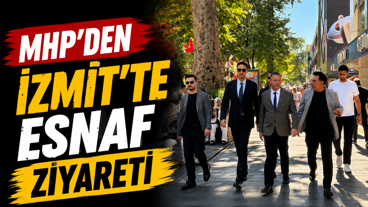 MHP’den İzmit’te esnaf ziyareti