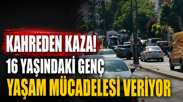 Kocaeli'de kahreden kaza! 16 yaşındaki genç yaşam mücadelesi veriyor