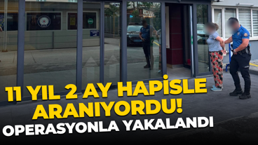 11 yıl 2 ay hapis cezasıyla aranıyordu! Kocaeli'de operasyonla yakalandı