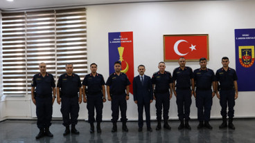 Vali İlhami Aktaş, tayin olan personeller için düzenlenen veda yemeğine katıldı