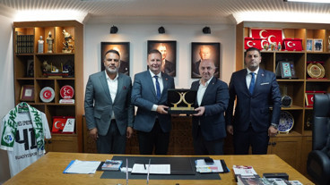 Bıyık’tan Emengen’e hayırlı olsun ziyareti!