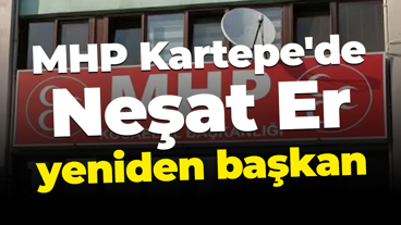 MHP Kartepe'de Neşat Er yeniden başkan