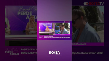 DENİZ AKKAYA HAKKINDAKİ SUÇLAMALARA CANLI YAYINDA CEVAP VERDİ