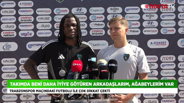 Joseph Nonge Boende: Takımda Beni Daha İyiye Götüren Arkadaşlarım, Ağabeylerim Var