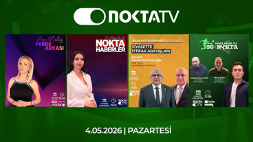 Nokta TV Canlı Yayını | 04 Mayıs 2026 | Pazartesi | #CanlıYayın