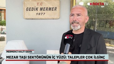 Mezar taşı sektörünün iç yüzü: Talepler çok ilginç