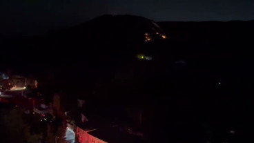 Nokta TV ekibi Akçat Camii'nin minaresinden çalışmaları görüntüledi İşte ekiplerin ana karargahı!