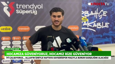 Yusuf Cihat Çelik: Hocamıza güveniyoruz, hocamız bize güveniyor