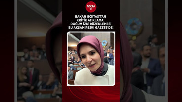 Bakan Göktaş’tan Kritik Açıklama: Doğum İzni Düzenlemesi Bu Akşam Resmi Gazete’de!