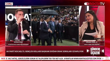 AK Parti Kocaeli İl Gençlik Kolları Başkanı Doğan Orak | Gündem Üçgeni | 12.05.2026